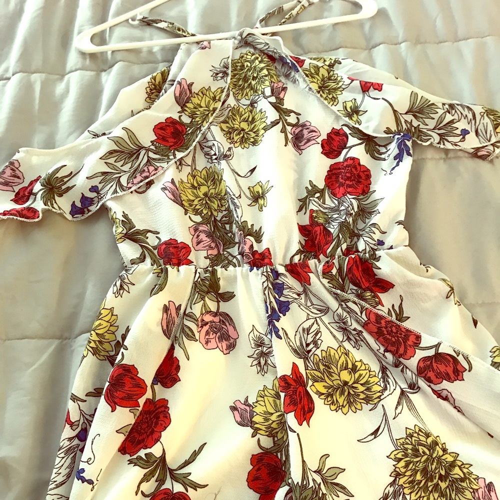 Cute floral romper